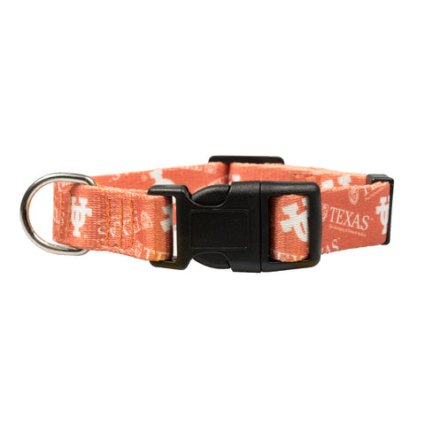 Texas Longhorns Pet Collar Size M - Special Order-0