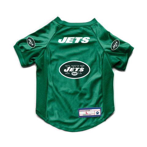 New York Jets Pet Jersey Stretch Size M Alternate-0
