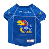 Kansas Jayhawks Pet Jersey Size L-0