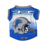 Detroit Lions Pet Performance Tee Shirt Size L-0
