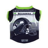 Seattle Seahawks Pet Performance Tee Shirt Size L-0