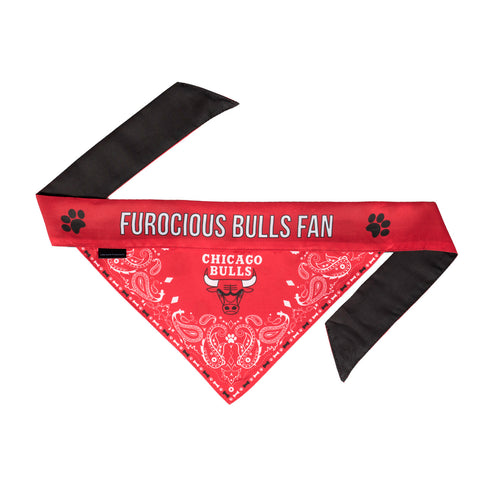 Chicago Bulls Pet Bandanna Size XL-0
