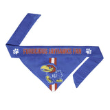 Kansas Jayhawks Pet Bandanna Size XS - Special Order-0