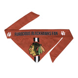Chicago Blackhawks Pet Bandanna Size M - Special Order-0