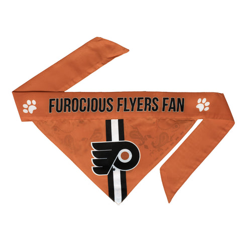 Philadelphia Flyers Pet Bandanna Size XL Alternate Design-0