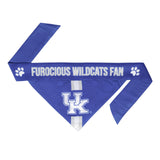 Kentucky Wildcats Pet Bandanna Size L-0
