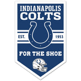 Indianapolis Colts Sign 11x17 Wood Chevron-0