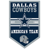Dallas Cowboys Sign 11x17 Wood Chevron-0