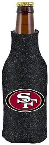 San Francisco 49ers Bottle Suit Holder Glitter Black-0
