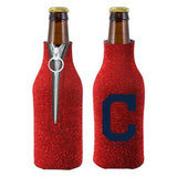 Cleveland Indians Kolder Kaddy Can Holder Glitter Red-0