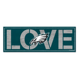 Philadelphia Eagles Sign 8x23 Wood Love-0