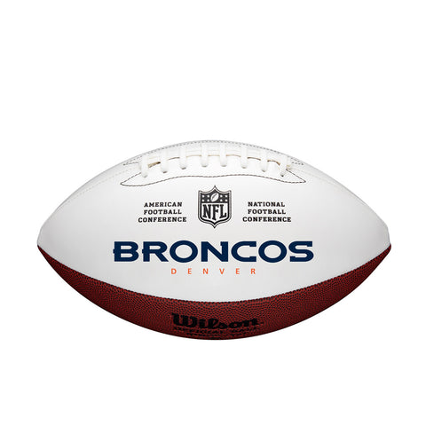 Denver Broncos Football Full Size Autographable-0