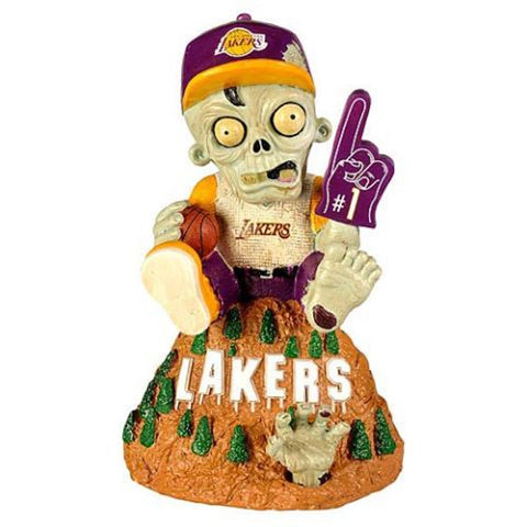 Los Angeles Lakers Zombie Figurine - On Logo CO-0