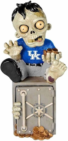 Kentucky Wildcats Zombie Figurine Bank-0