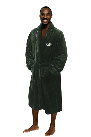 Green Bay Packers Bathrobe Size L/XL-0