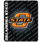 Oklahoma State Cowboys Blanket 50x60 Fleece Mark Design-0