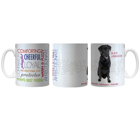 Pet Coffee Mug 11oz Black Labrador-0