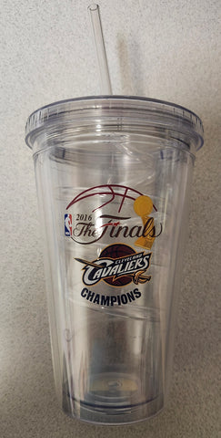 Cleveland Cavaliers Tumbler 16oz Swirl Straw 2016 Champions-0