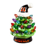 Cincinnati Bengals Christmas Tree 4 Inch LED Tabletop-0