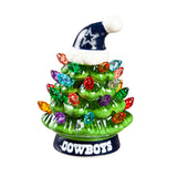 Dallas Cowboys Christmas Tree 4 Inch LED Tabletop-0