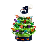 Denver Broncos Christmas Tree 4 Inch LED Tabletop-0