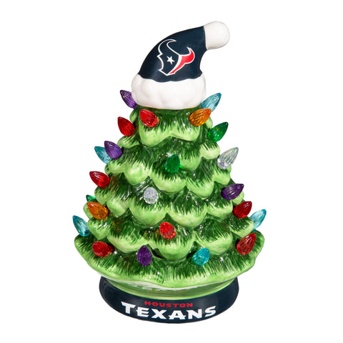 Houston Texans Christmas Tree 4 Inch LED Tabletop-0