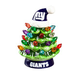 New York Giants Christmas Tree 4 Inch LED Tabletop-0