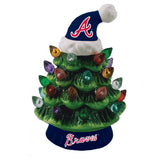 Atlanta Braves Christmas Tree 4 Inch LED Tabletop-0