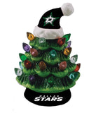Dallas Stars Christmas Tree 4 Inch LED Tabletop-0