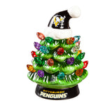 Pittsburgh Penguins Christmas Tree 4 Inch LED Tabletop-0