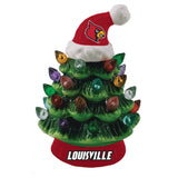 Louisville Cardinals Christmas Tree 4 Inch LED Tabletop-0