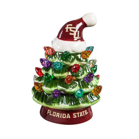 Florida State Seminoles Christmas Tree 4 Inch LED Tabletop-0