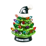 Michigan State Spartans Christmas Tree 4 Inch LED Tabletop-0