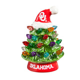 Oklahoma Sooners Christmas Tree 4 Inch LED Tabletop-0