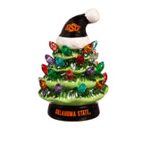 Oklahoma State Cowboys Christmas Tree 4 Inch LED Tabletop-0