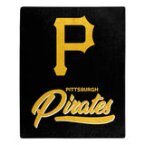 Pittsburgh Pirates Blanket 50x60 Raschel Signature Design-0