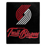 Portland Trail Blazers Blanket 50x60 Raschel Signature Design-0