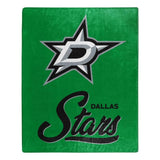Dallas Stars Blanket 50x60 Raschel Signature Design-0