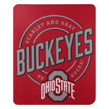 Ohio State Buckeyes Blanket 50x60 Fleece Campaign Design-0