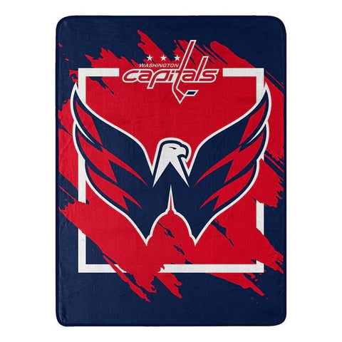 Washington Capitals Blanket 50x60 Fleece Campaign Design-0