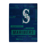 Seattle Mariners Blanket 60x80 Raschel Digitize Design-0