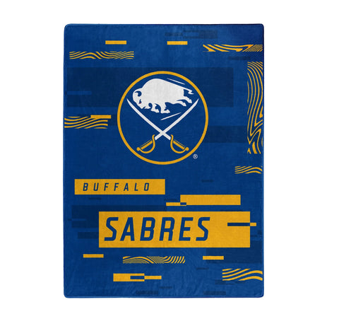 Buffalo Sabres Blanket 60x80 Raschel Digitize Design-0