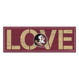 Florida State Seminoles Sign 8x23 Wood Love-0