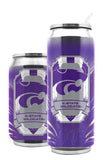 Kansas State Wildcats Stainless Steel Thermo Can - 16.9 ounces - Special Order-1
