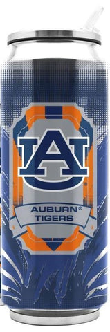Auburn Tigers Stainless Steel Thermo Can - 16.9 ounces - Special Order-0