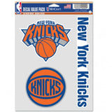 New York Knicks Decal Multi Use Fan 3 Pack Special Order-0