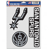 San Antonio Spurs Decal Multi Use Fan 3 Pack Special Order-0