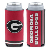 Georgia Bulldogs Can Cooler Slim Can Design-0