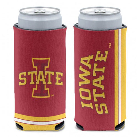 Iowa State Cyclones Can Cooler Slim Can Design-0