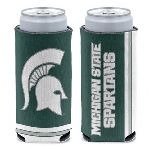 Michigan State Spartans Can Cooler Slim Can Design-0